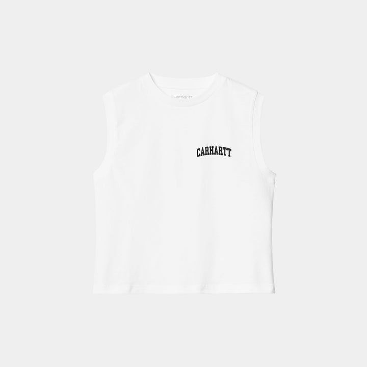 W' University Script A-Shirt - white
