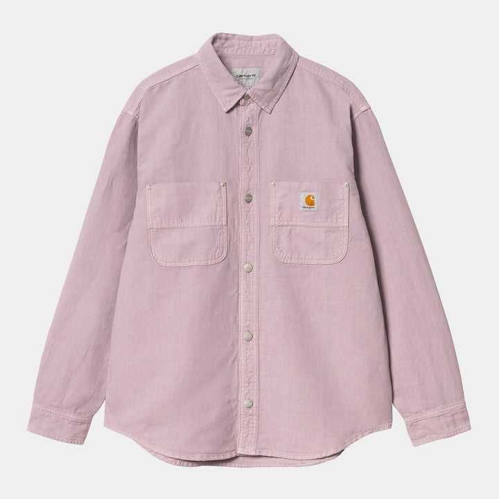 Walter Shirt Jac - pink garment dyed