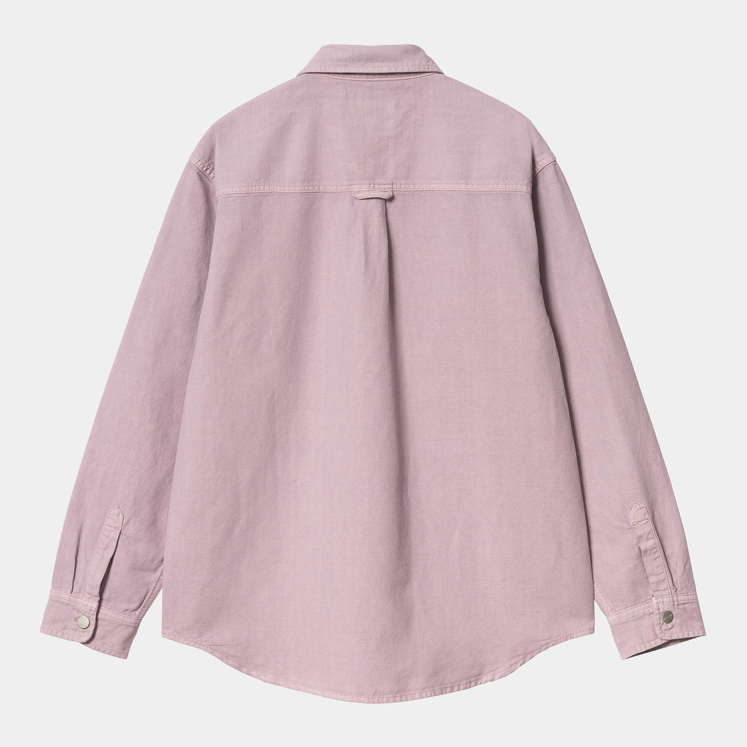 Walter Shirt Jac - pink garment dyed
