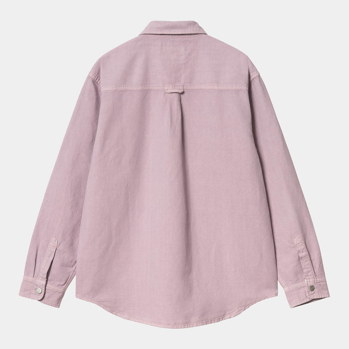 Walter Shirt Jac - pink garment dyed