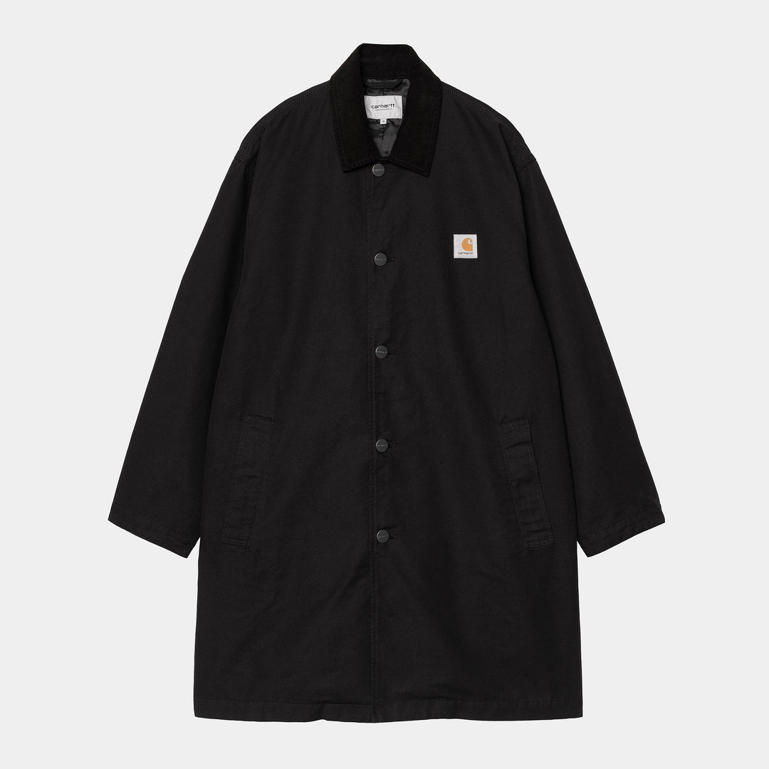 Webster Coat Black / Black rinsed