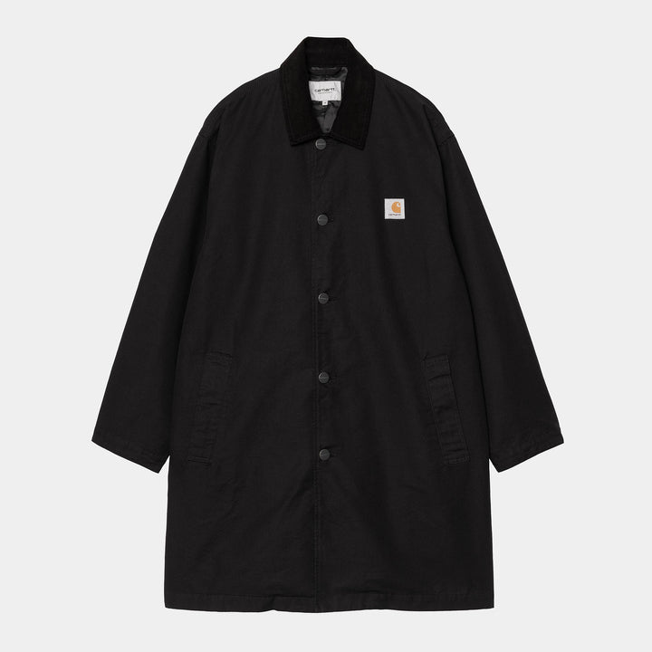 Webster Coat Black / Black rinsed