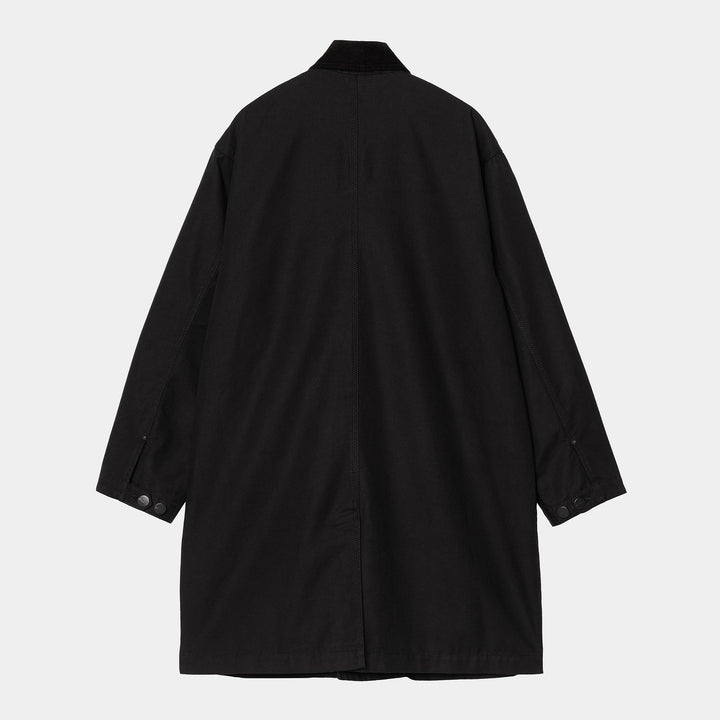 Webster Coat Black / Black rinsed