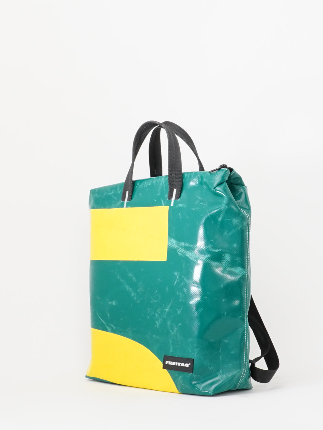 F201 Pete - green/yellow FREITAG Alltagstasche