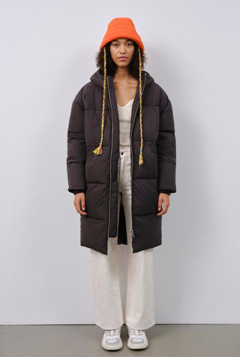 Elphin Puffer Coat - black