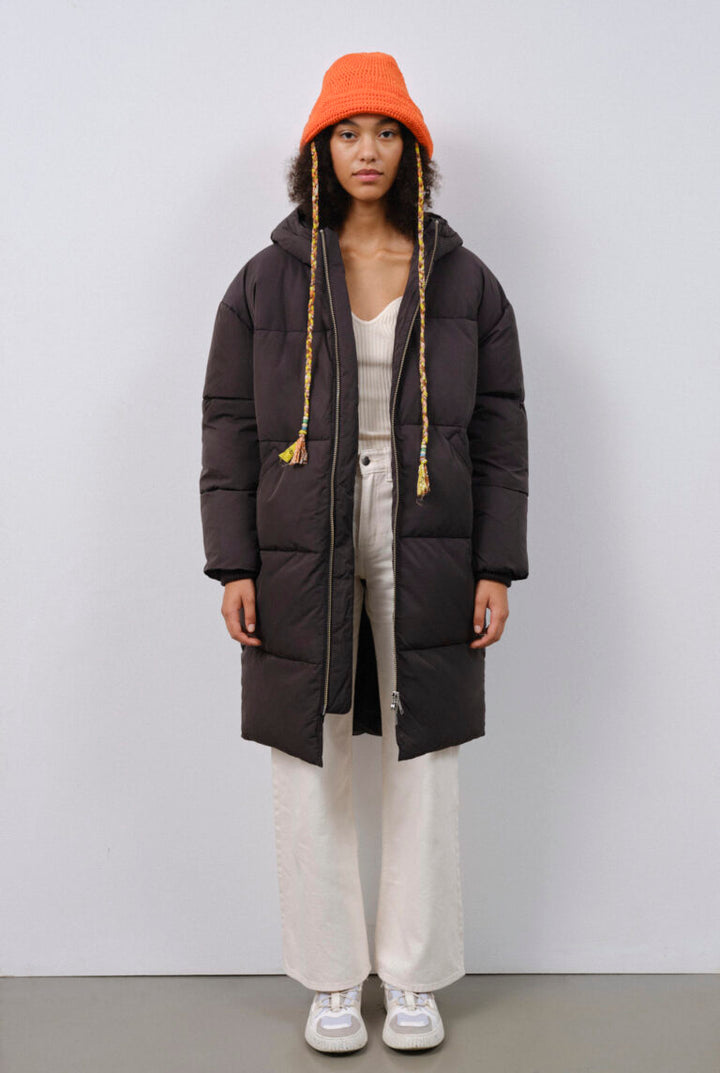 Elphin Puffer Coat - black