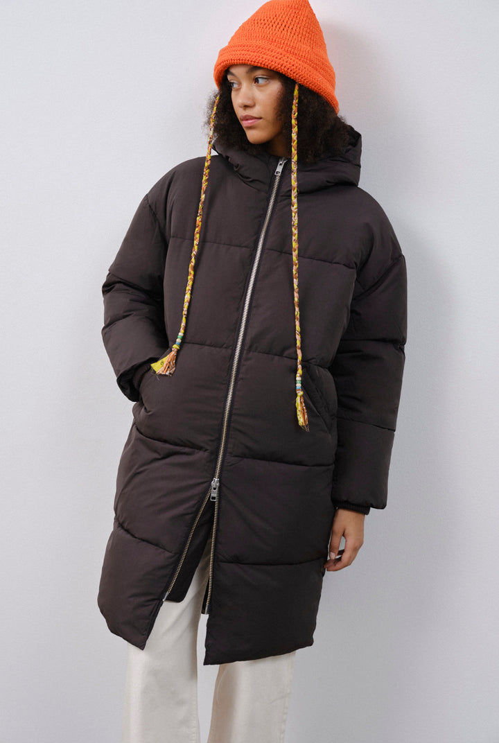 Elphin Puffer Coat - black