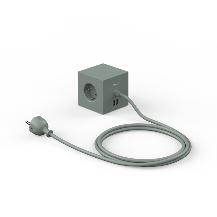 Square 1 USB Version - Oak Green