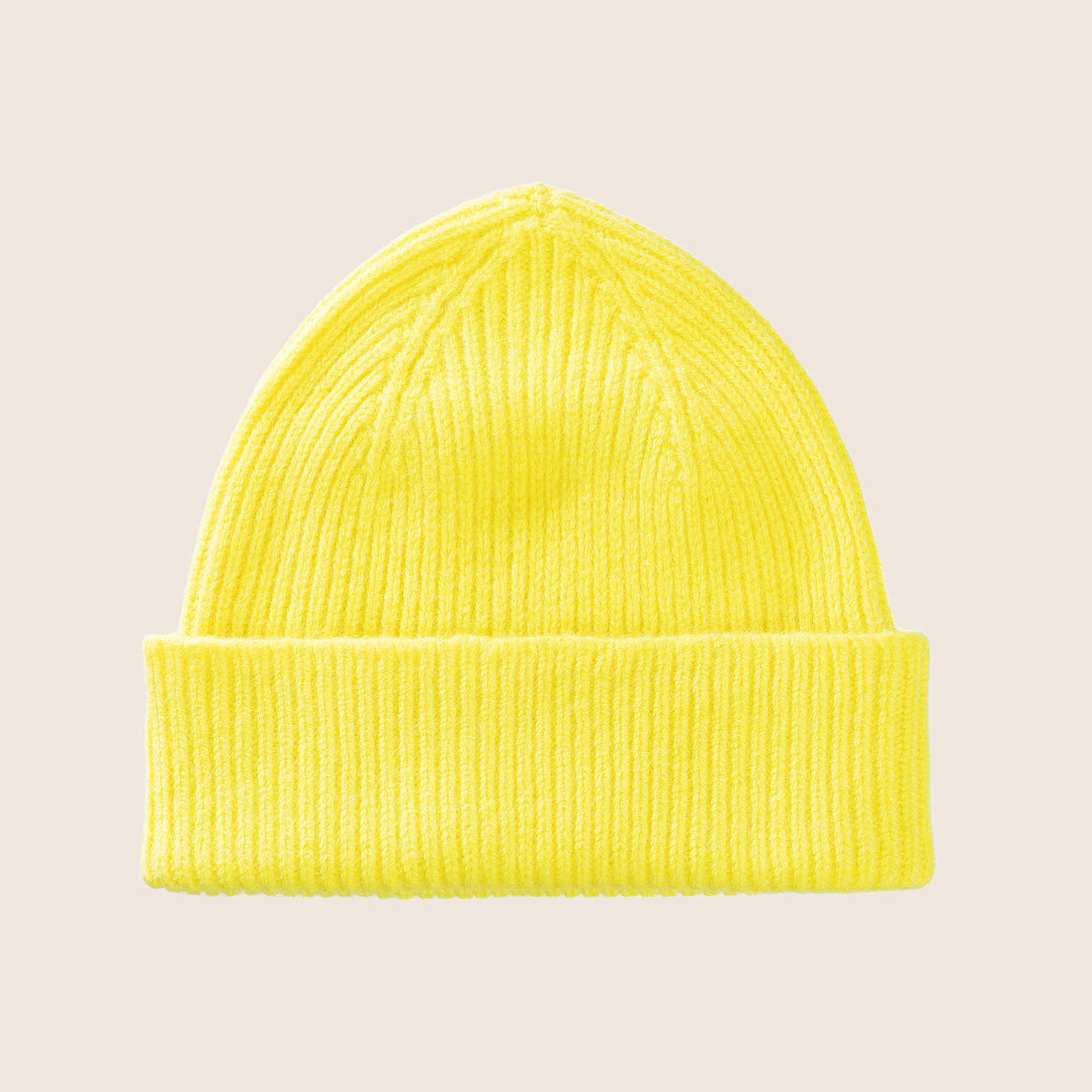 Beanie - Acid Yellow