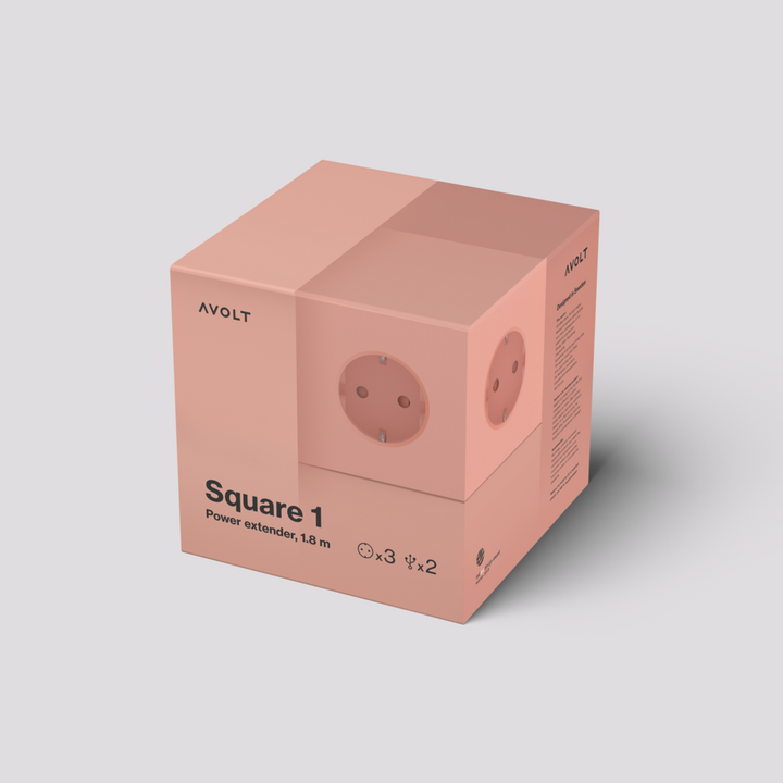 Square 1 USB Version - old pink