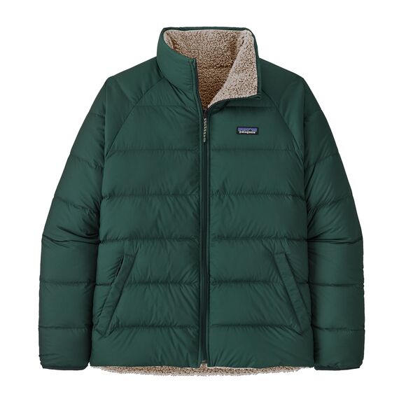 M s Reversible Silent Down Fleece Jacket green MARKET Lifestore