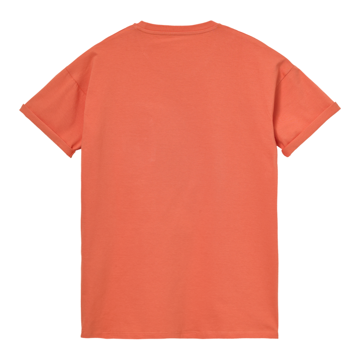 W` S/S Pocket T-Shirt - Shrimp