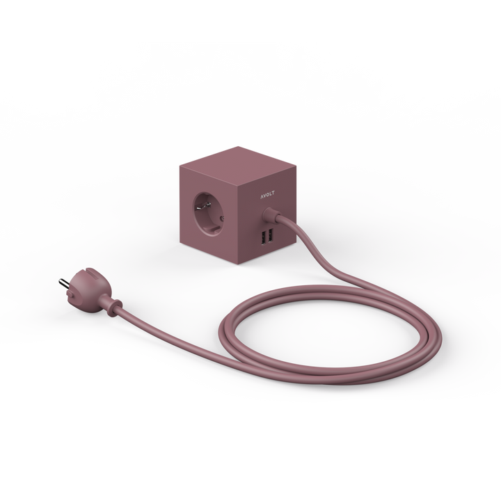 Square 1 USB Version - Rusty Red