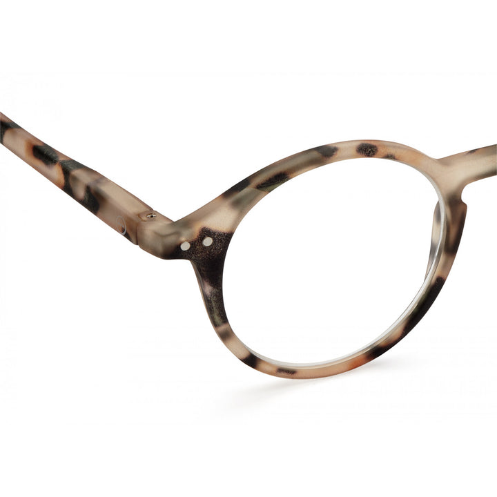 #D Reading Glasses - Light Tortoise