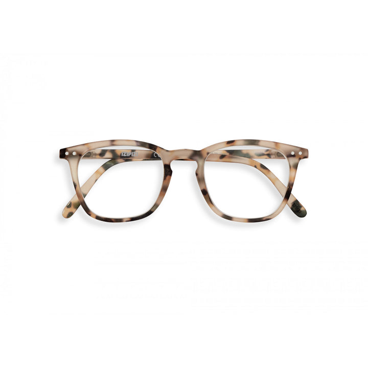 #E Reading Glasses - Light Tortoise