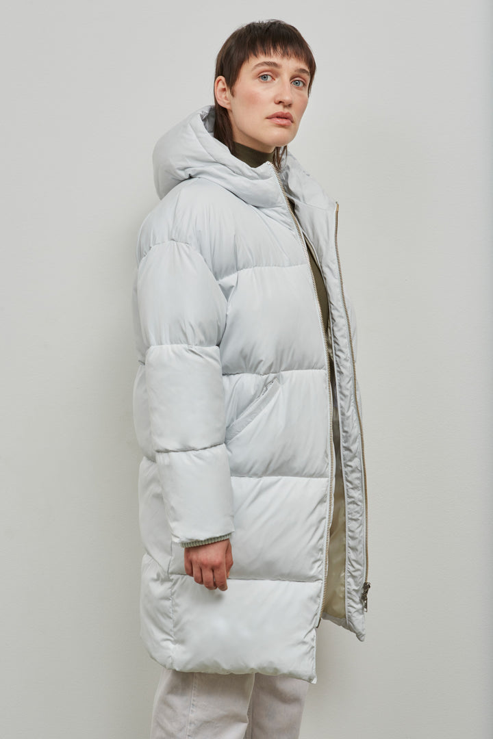 Elphin Puffer Coat - off white