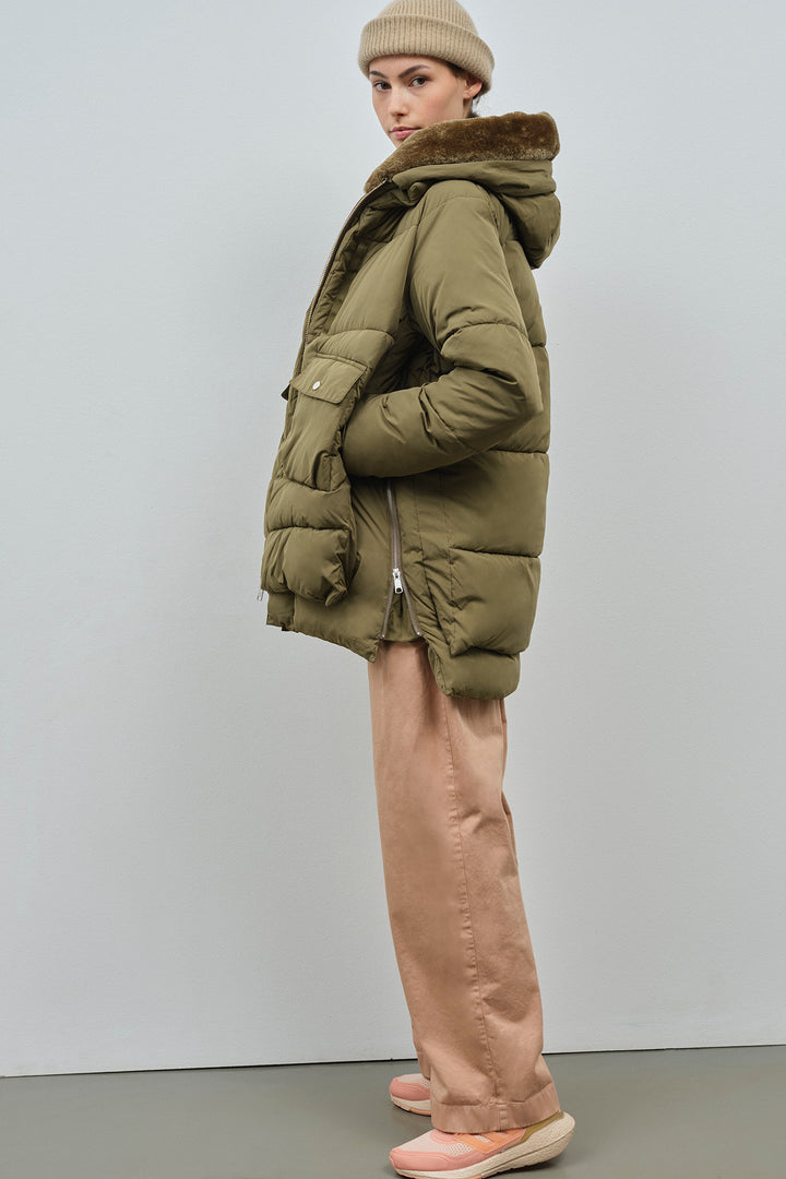 Lyndon Puffer Jacket - olive