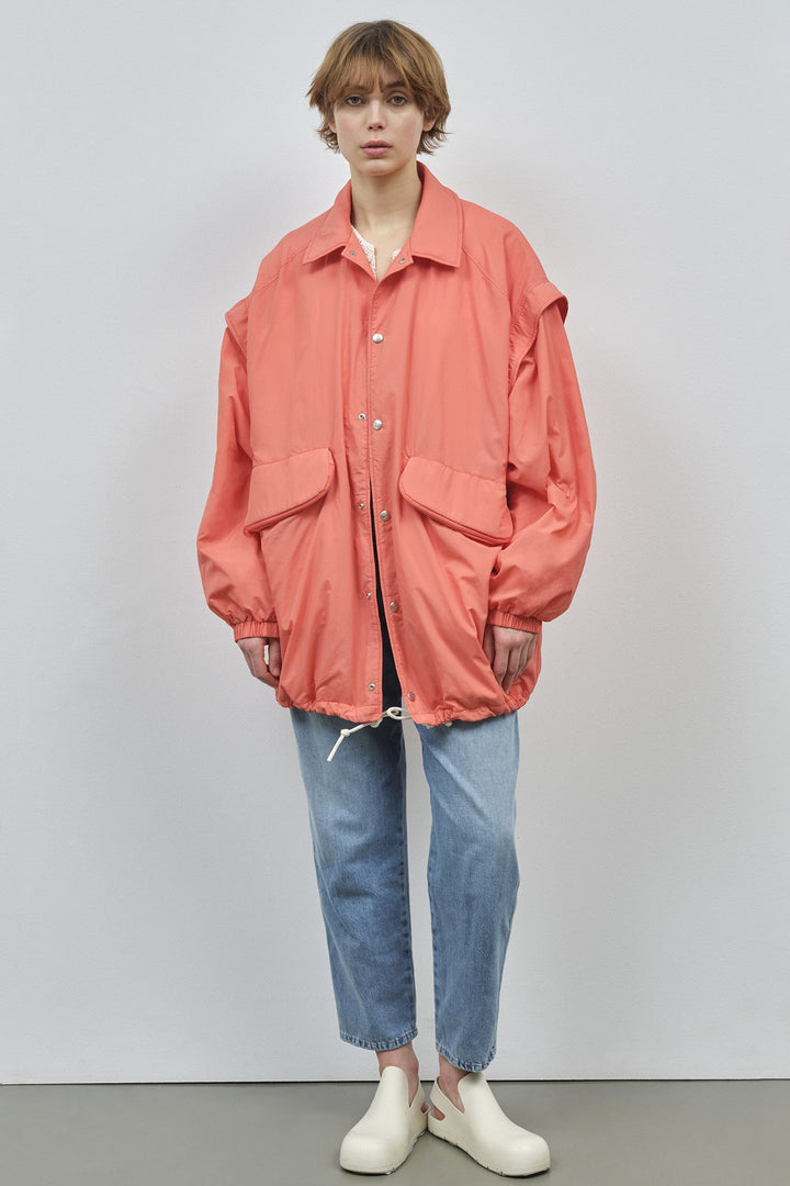 Nin Coach Jacket - grenadine