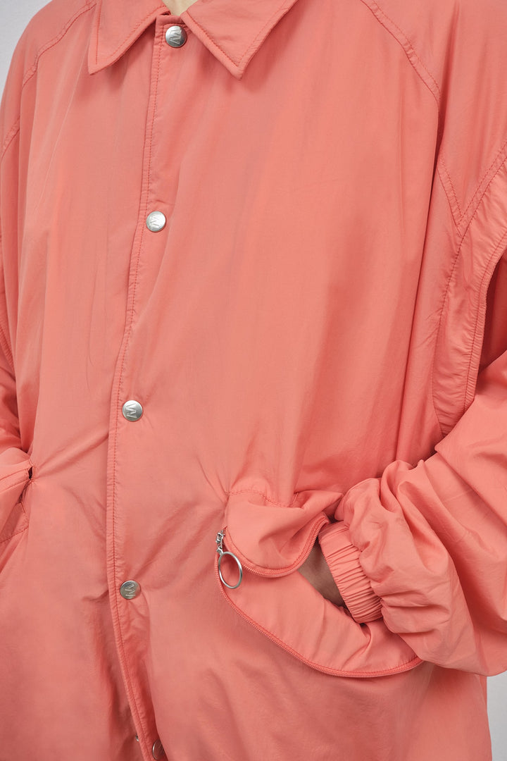 Nin Coach Jacket - grenadine