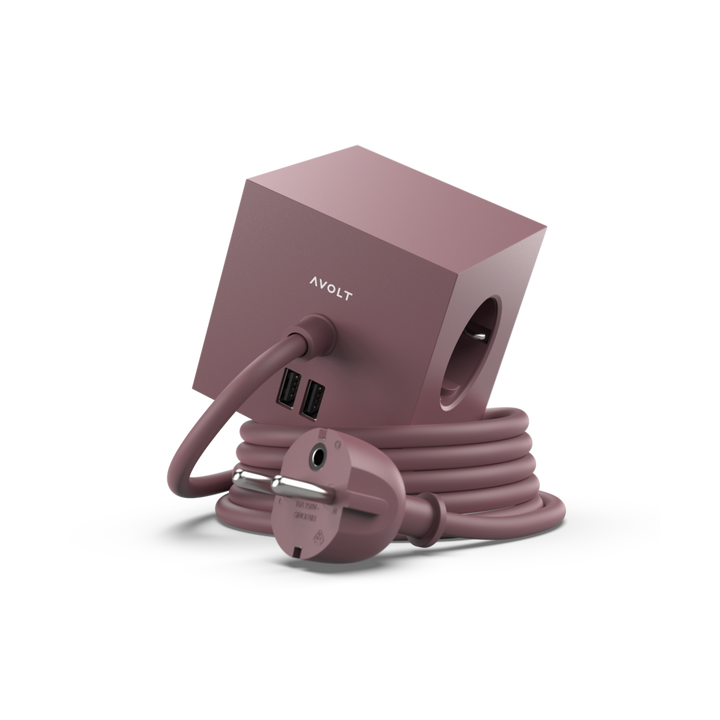 Square 1 USB Version - Rusty Red