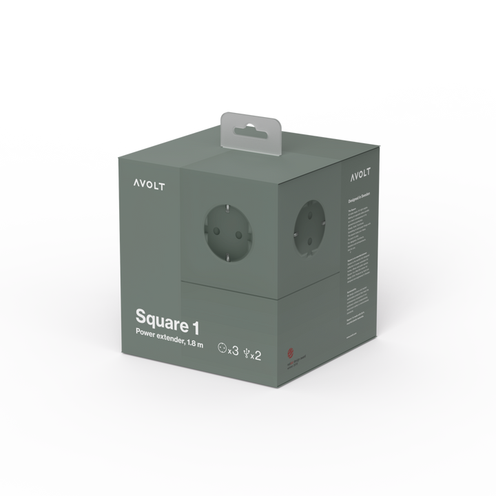 Square 1 USB Version - Oak Green