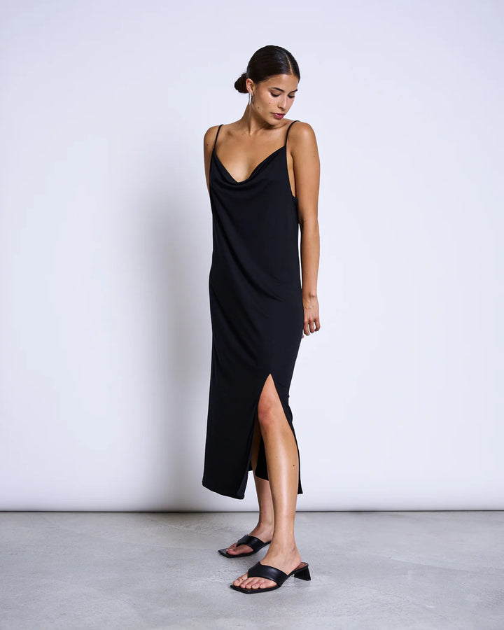 MIDI DRESS HELEN BLACK