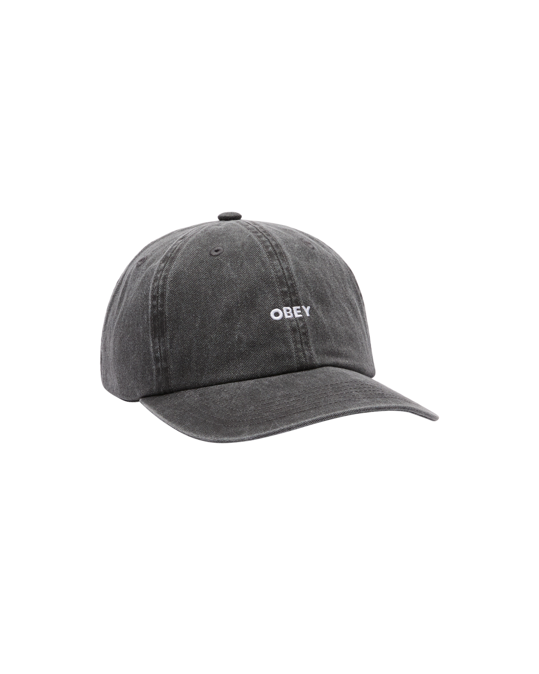 PIGMENT BOLD 6 PANEL STRAPBACK PIGMENT BLACK