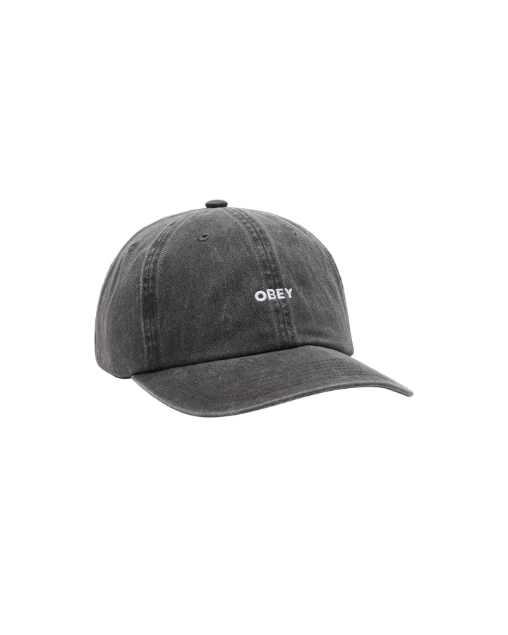 PIGMENT BOLD 6 PANEL STRAPBACK PIGMENT BLACK