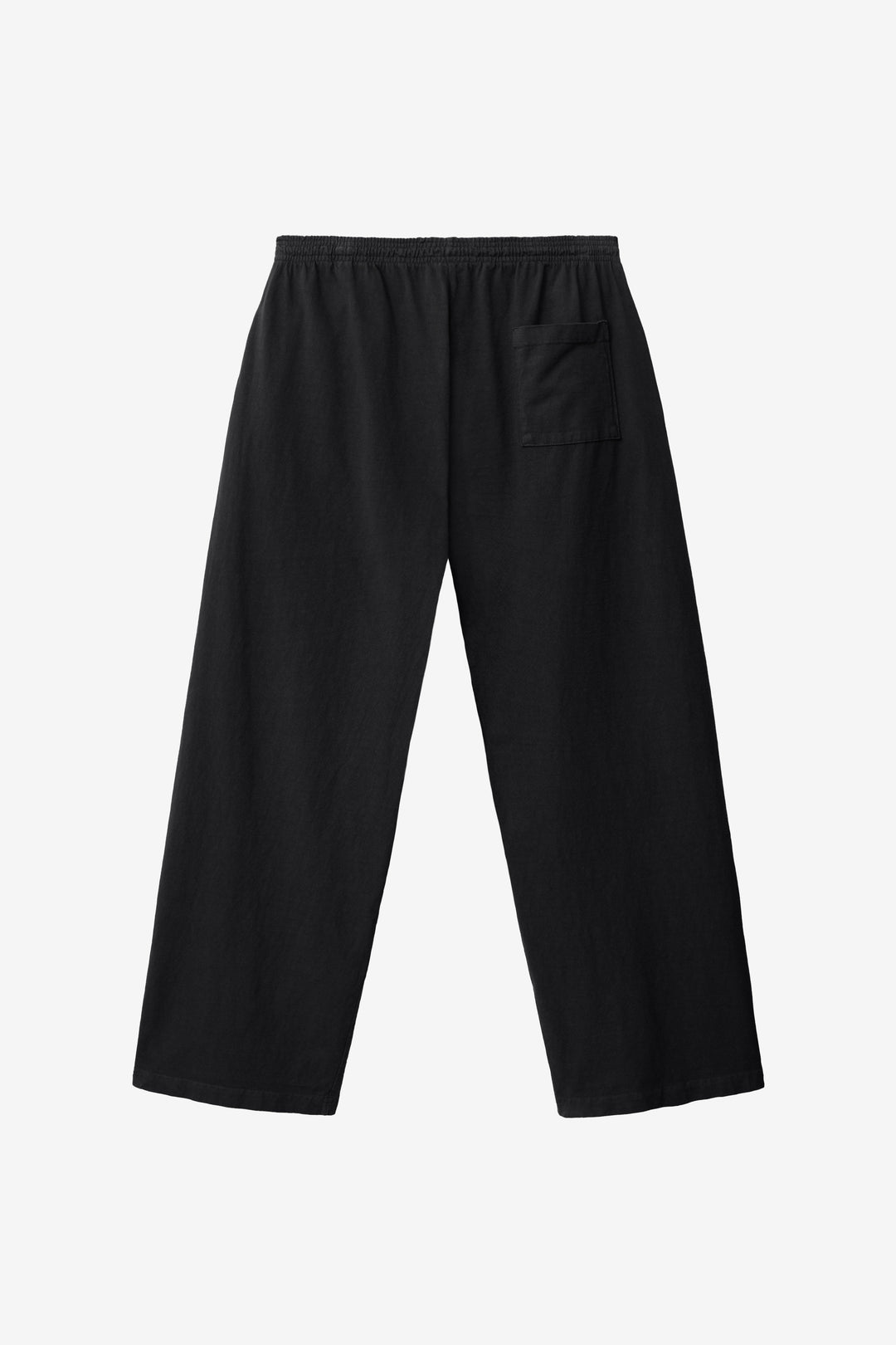 MEN WIDE LEG JERSEY PANT - black