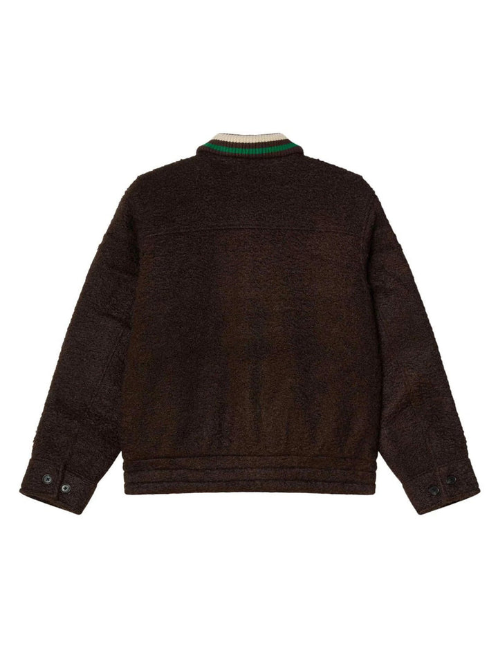 OBEY ARDEN BLOUSON JACKET - JAVA BROWN