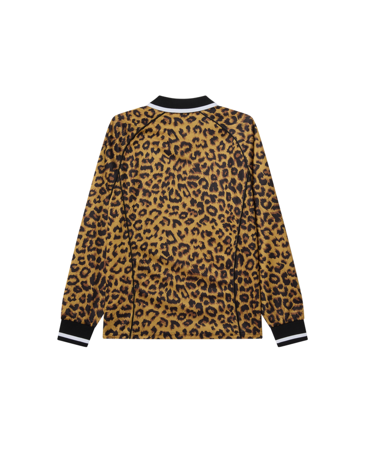 POLO COLLAR SPORTS SHIRT - LEOPARD MULTI