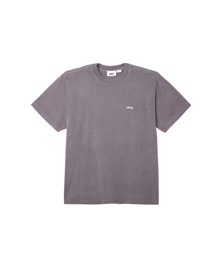 LOWERCASE PIGMENT TEE SS PIGMENT DIGITAL BLACK