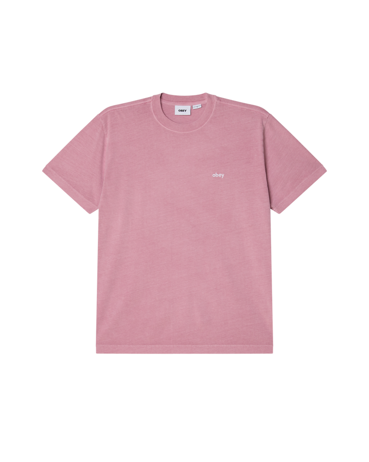 LOWERCASE PIGMENT TEE SS PIGMENT - LILAC