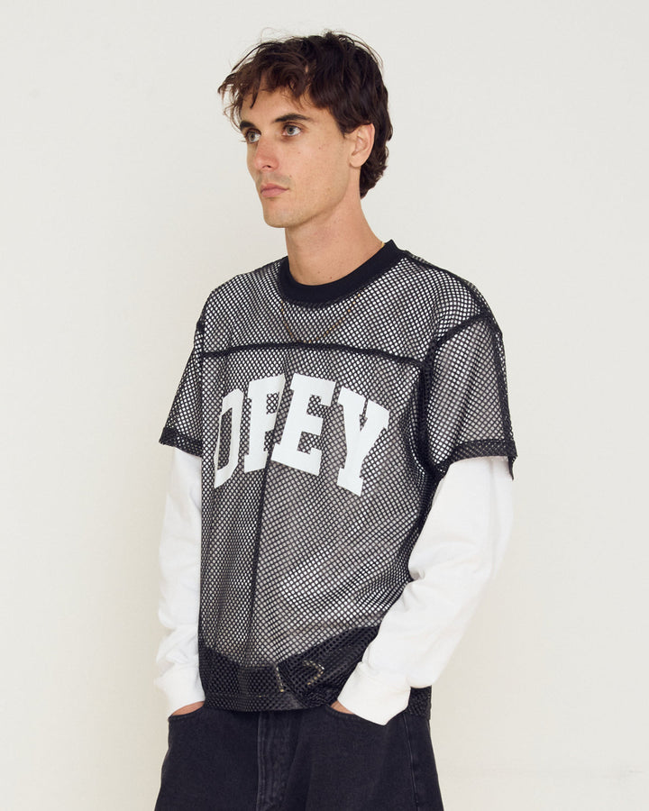 OBEY PRACTICE JERSEY SS BLACK