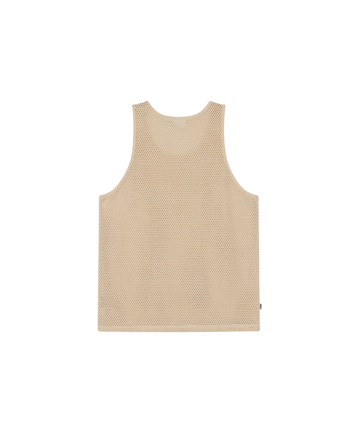 MORRO MESH TANK - WOOD ASH