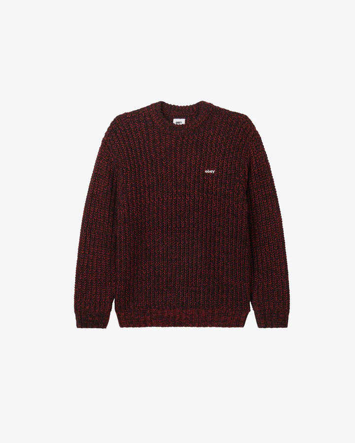 ANTHONY SWEATER - ZINFANDEL MULTI