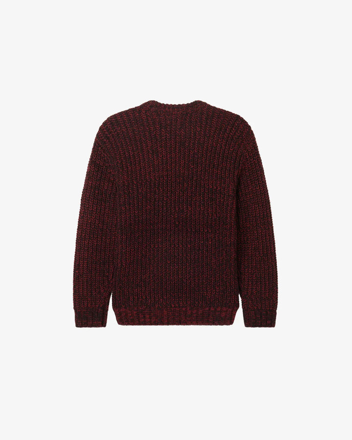 ANTHONY SWEATER - ZINFANDEL MULTI