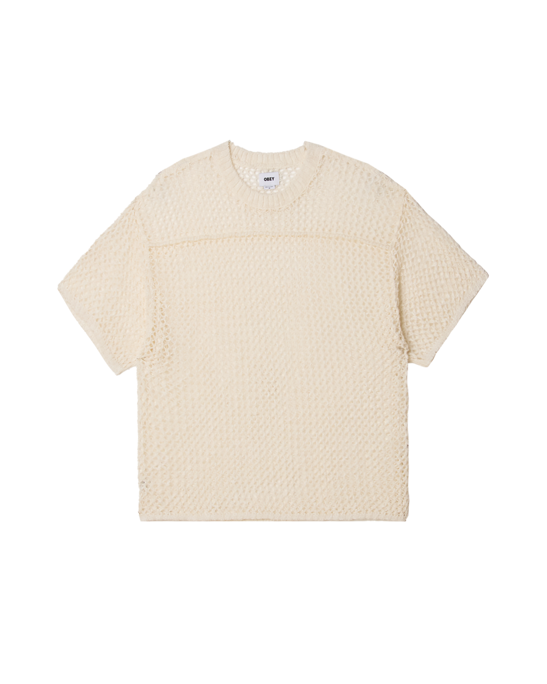 LARRY FOOTBALL SWEATER - NATURAL