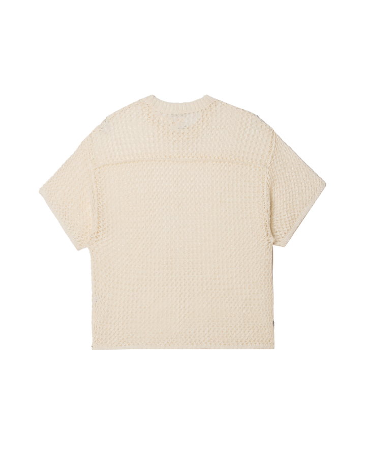 LARRY FOOTBALL SWEATER - NATURAL