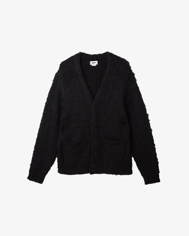 PATRON CARDIGAN -  BLACK