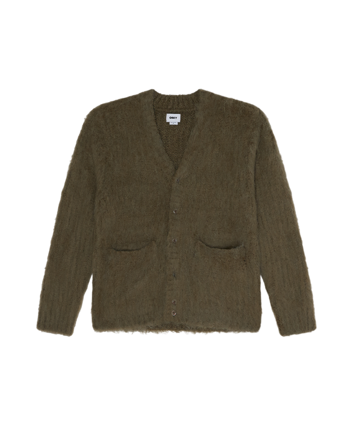 PATRON CARDIGAN - TEA LEAF
