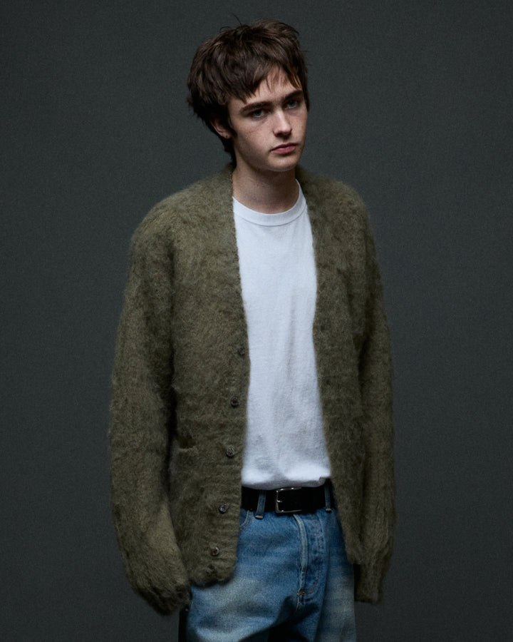 PATRON CARDIGAN - TEA LEAF