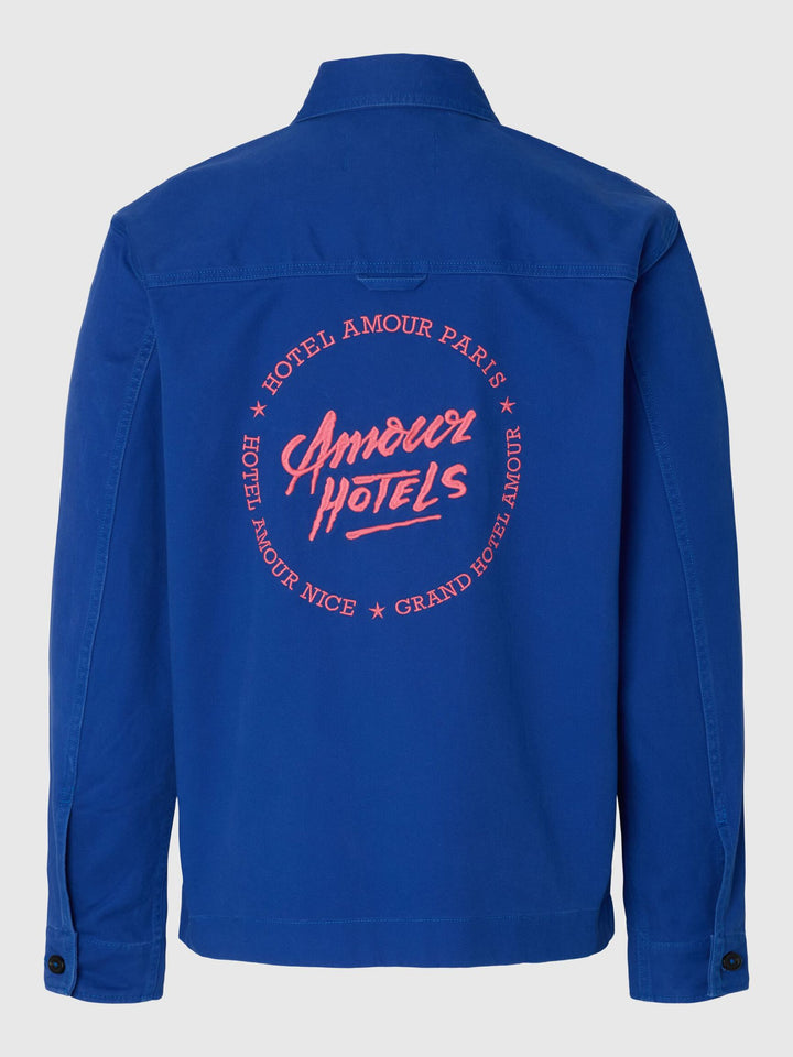 HOTEL AMOUR OVERSHIRT - blue