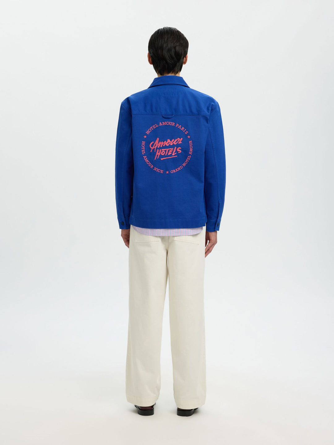 HOTEL AMOUR OVERSHIRT - blue