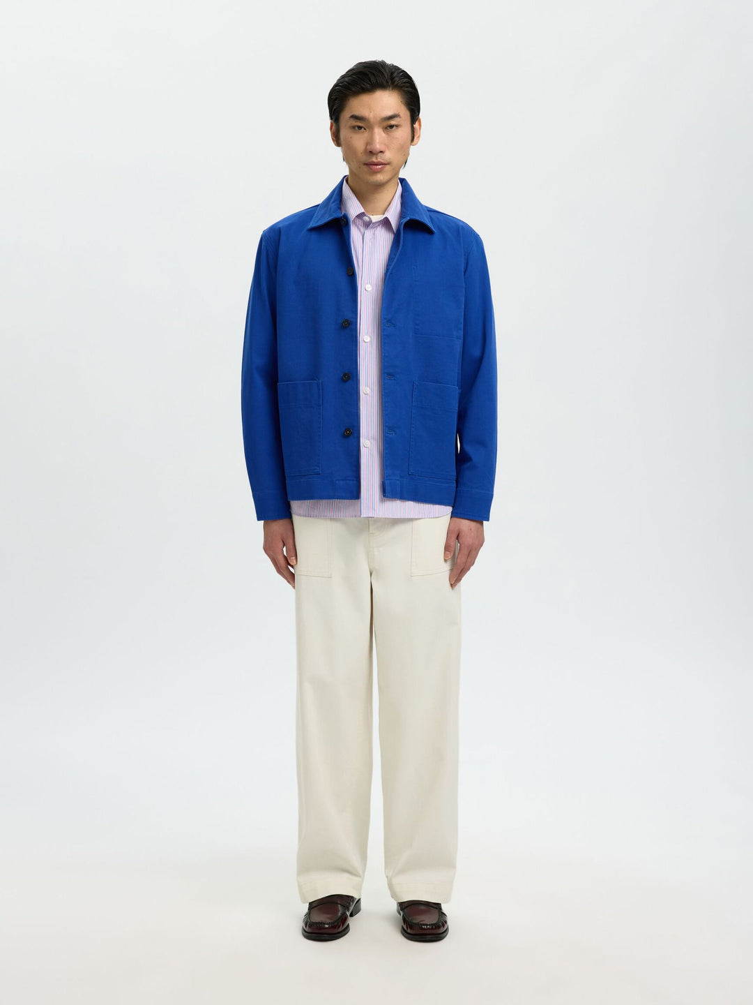 HOTEL AMOUR OVERSHIRT - blue