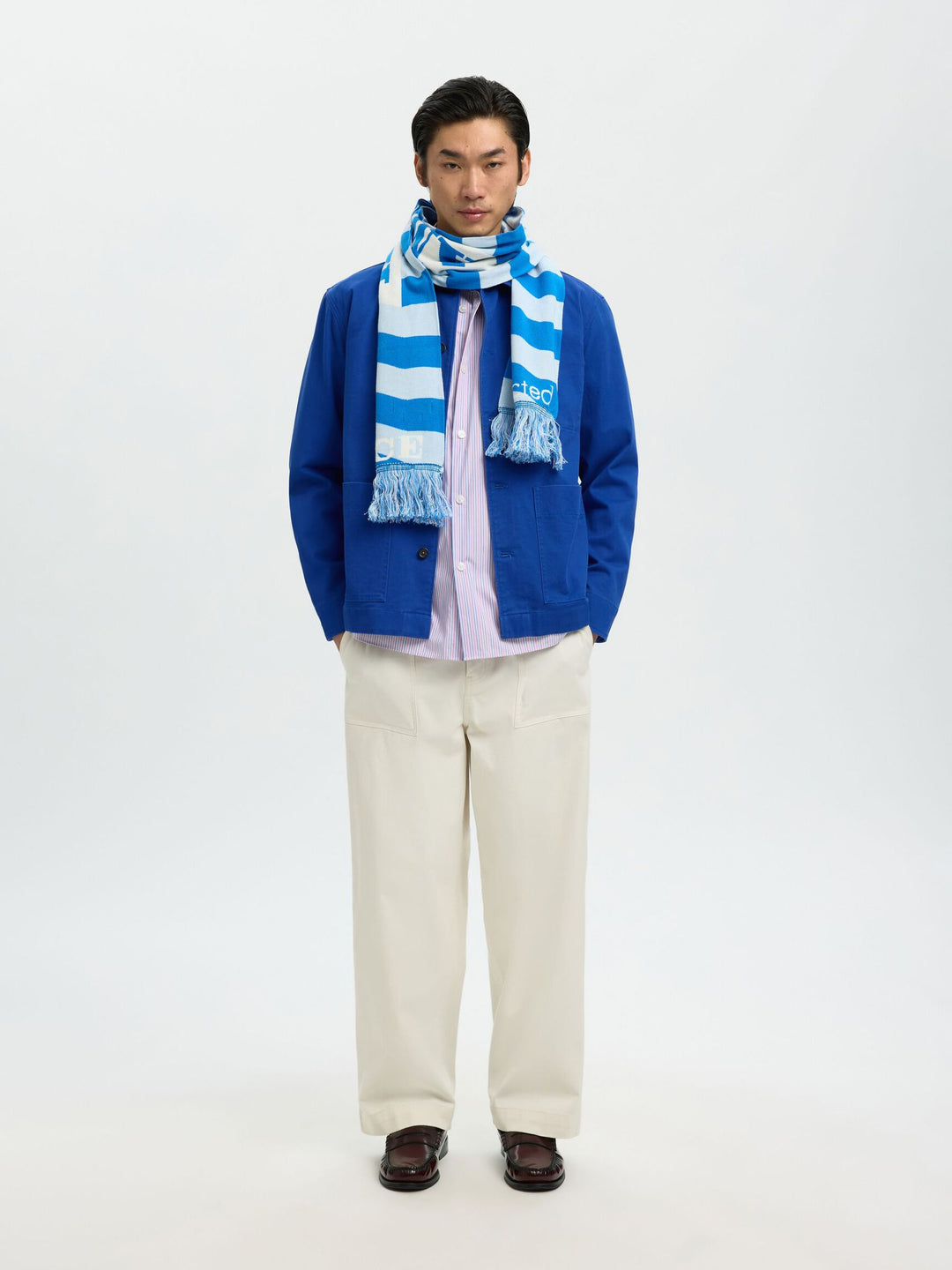 HOTEL AMOUR OVERSHIRT - blue