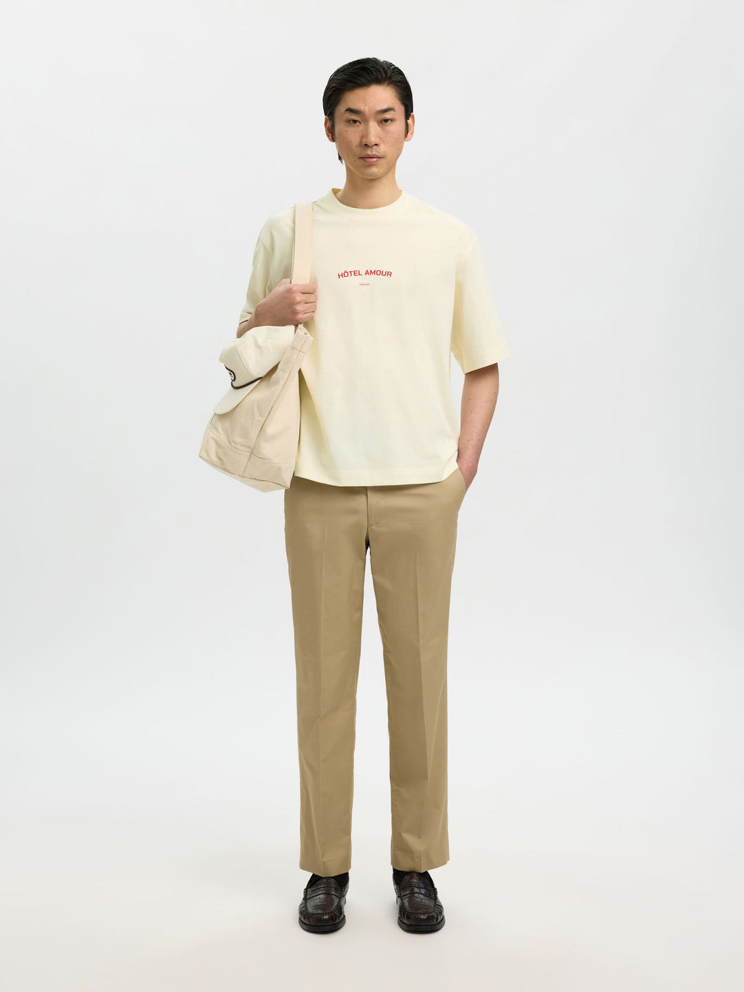 LIAM SS O-NECK TEE HOTEL AMOUR