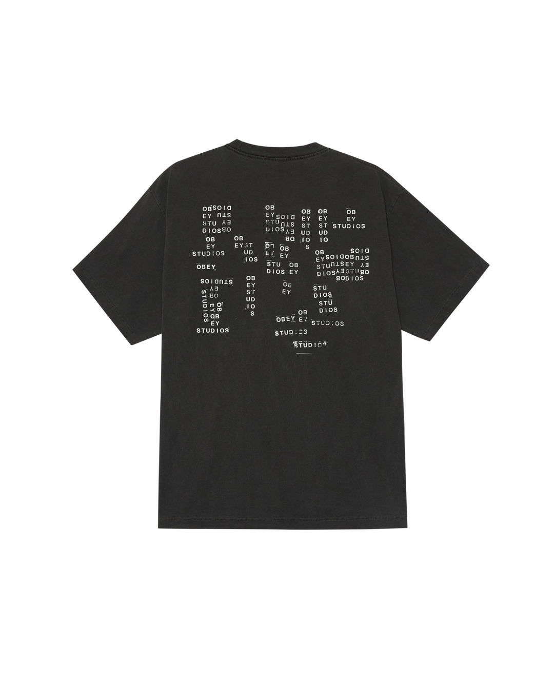 OBEY STUDIOS STAMP - PIGMENT DUSTY BLACK