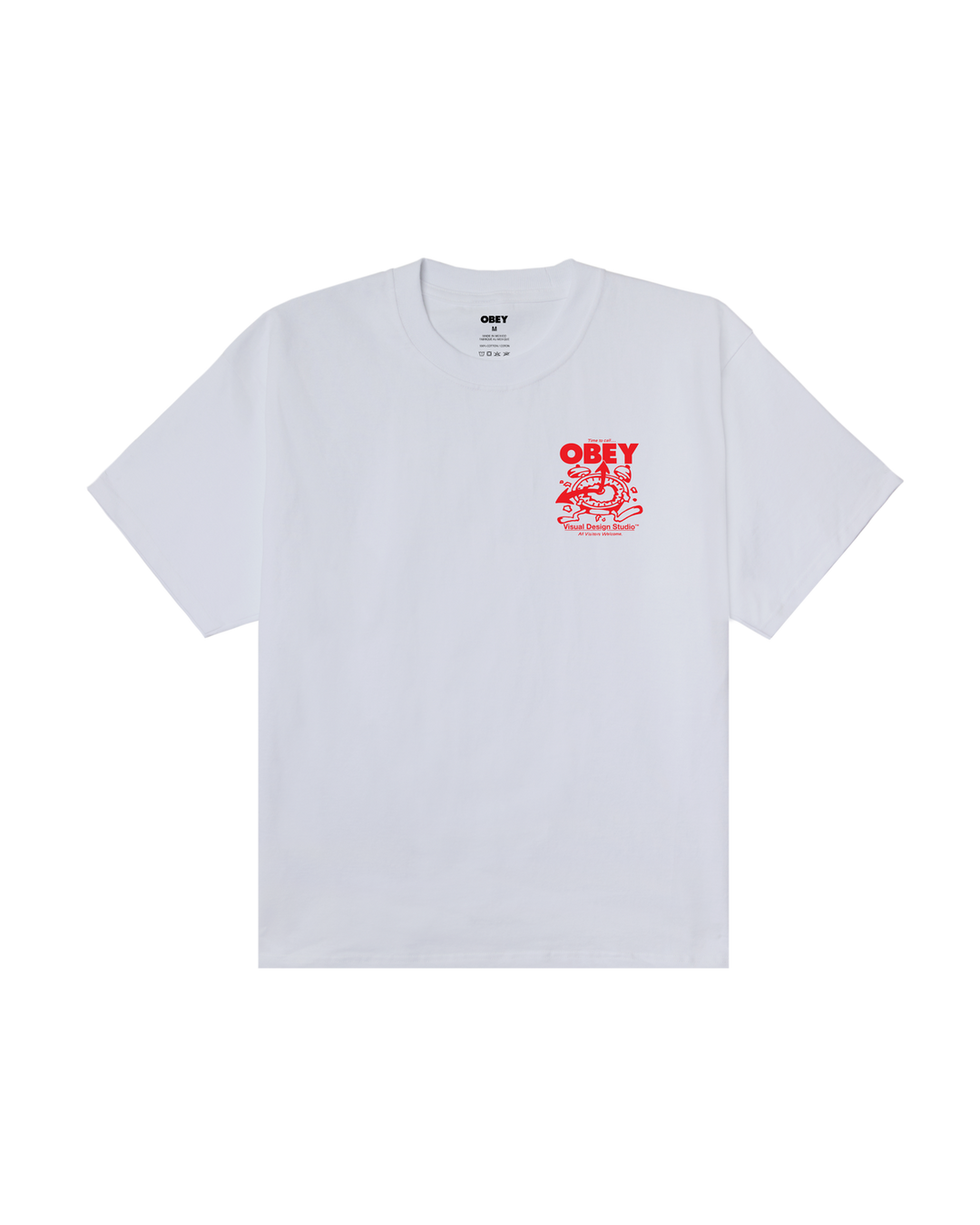 TIME TO CALL OBEY  - WHITE