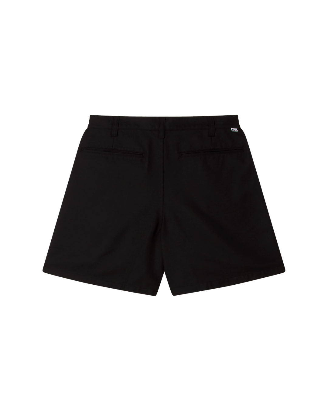 DEAN PLEATED SHORT BLACK